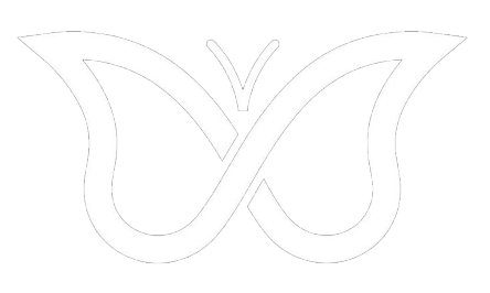 Butterfly in the shape of an infinity sign, the symbol for ADHD